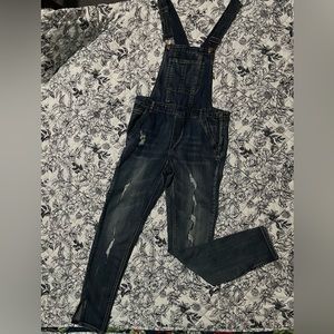 Junior Denim Jumpsuit